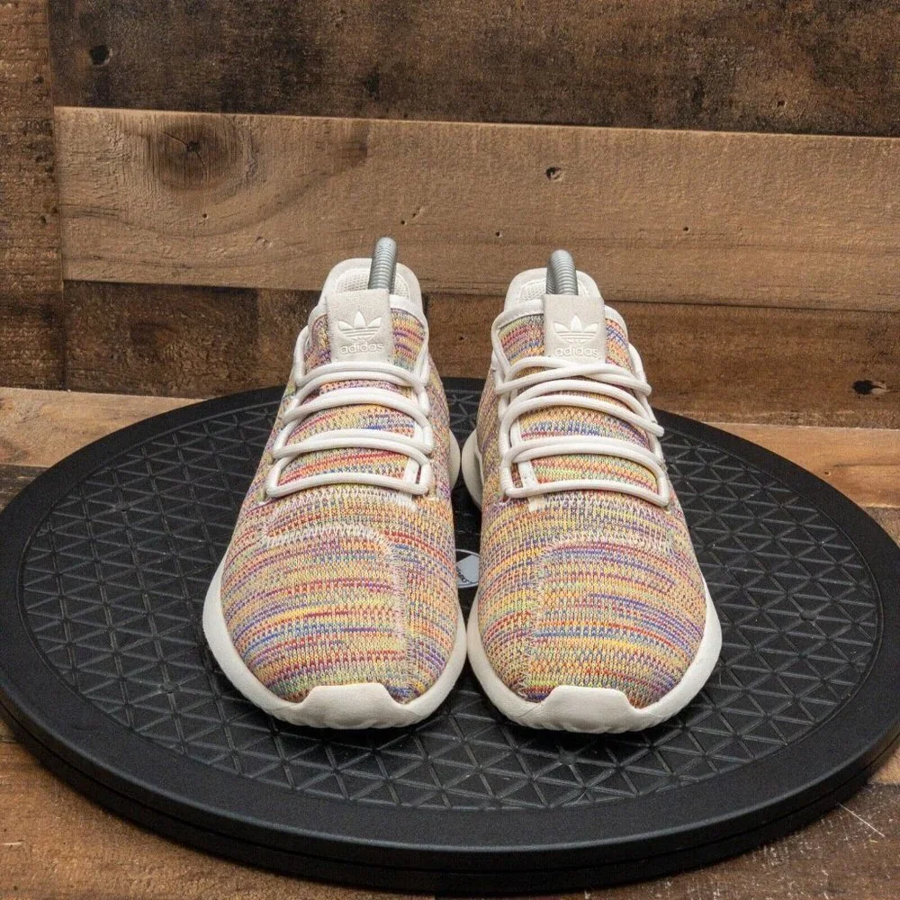ADIDAS TUBULAR KIDS ATHLETIC SHOES RUNNING MULTICOLOR GYM LOW LACE UP SIZE 5